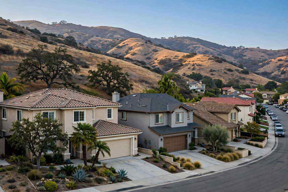Homes in the Madera Hills pocket of west Simi Valley
