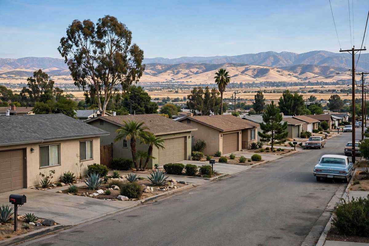 1960s ranch homes in the Texas Tract, Simi Valley